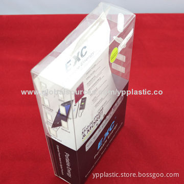 Transparent Plastic Box with Lid for Electronic, 0.18-1.0mm Thickness, Various Colors Available